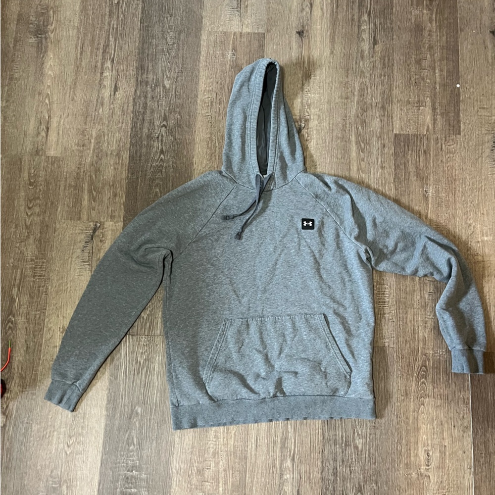 Gray Under Armour Hoodie Sweatshirt